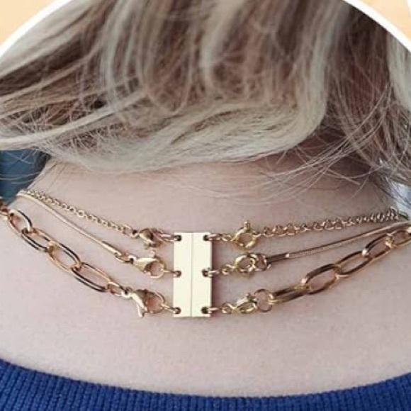 #88 Necklace Layering Magnetic Clasps - Picture 7 of 7